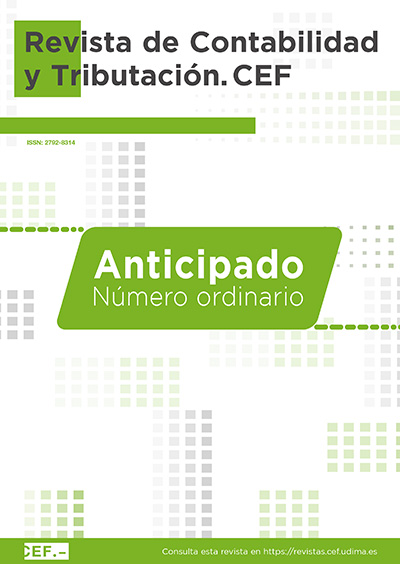 					Ver Revista de Contabilidad y Tributación. CEF N.º 523 Octubre 2026
				